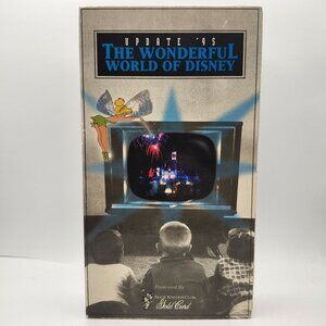 The Wonderful World Of Disney Update 95 VHS Magic Kingdom Club Walt